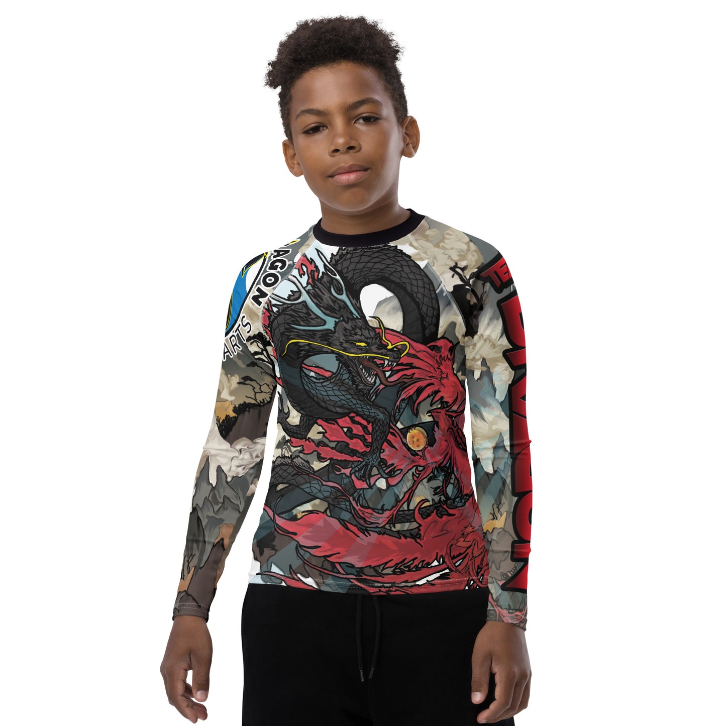 Youth Team Dragon Rash Guard