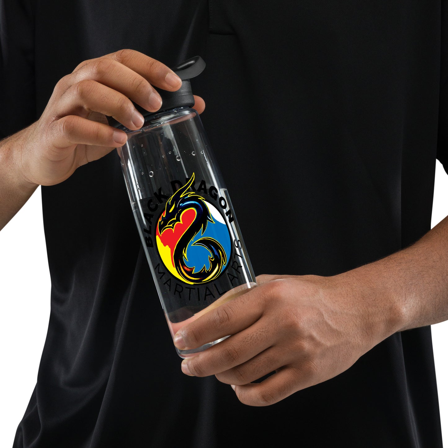 Sports water bottle